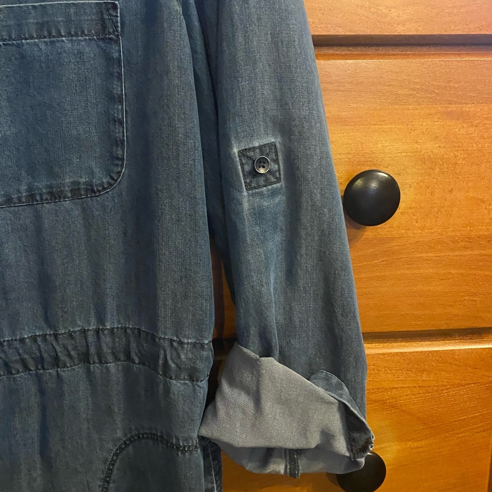 Athleta Denim Shirt Dress - Picture 6 of 9